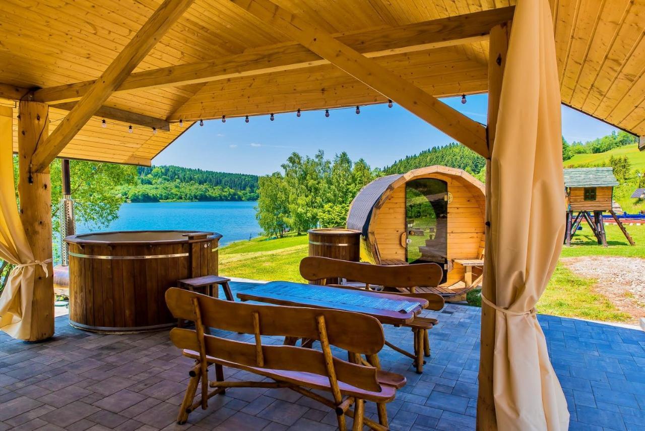 Domki Dobra Miejscowka 50 M Od Jeziora Solinskiego Sauna Jacuzzi 504-978-418 Поляньчик Экстерьер фото